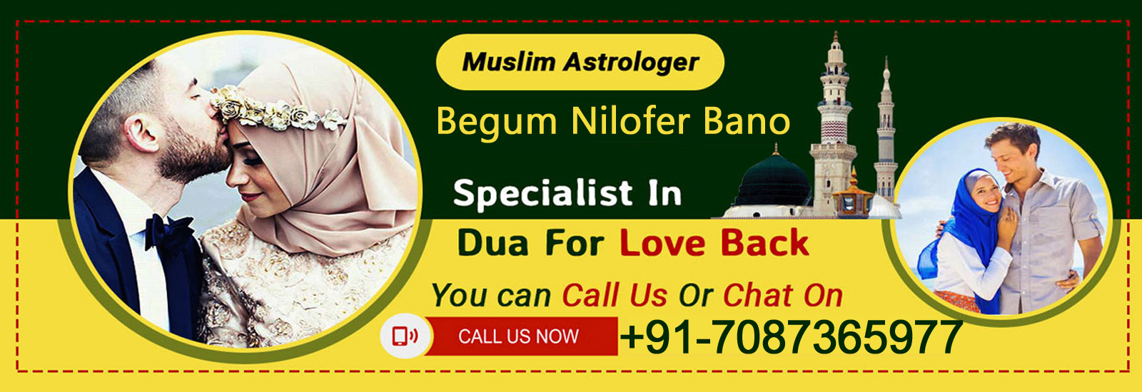 Astrologer Lady Begum Nilofer Bano +91-7087365977